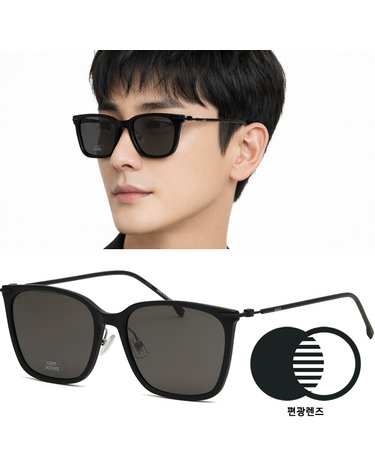 휴고보스 선글라스 BOSS1689FSK 003M9 편광 가벼운 아시안핏 우도환 착용
