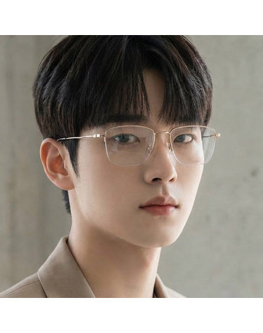휴고 보스 안경테 BOSS1516G J5G 명품 티타늄 반무테 골드 메탈 남자 여자