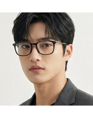 휴고 보스 안경테 BOSS1015 807 가벼운 블랙 뿔테 명품