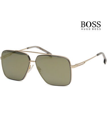 휴고 보스 선글라스 BOSS1325S J5GUE 투브릿지 메탈테 골드 미러