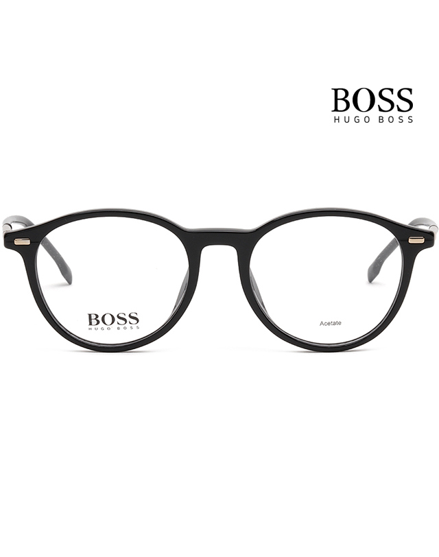 보스 휴고 보스 안경테 BOSS1237F 2M2 아시안핏 뿔테 명품 착용컷