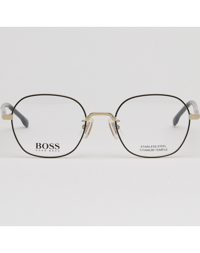 보스 휴고 보스 티타늄 안경테 BOSS1109F 0NZ 명품 초경량 스테인리스 착용컷