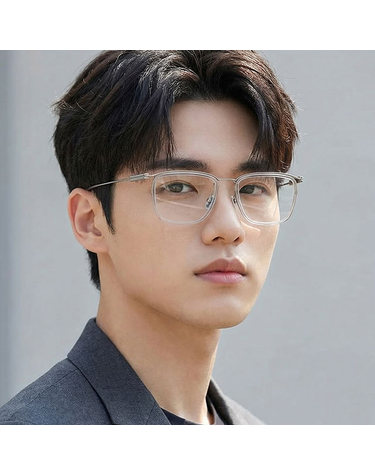 제냐 안경테 EZ5291 D 026 티타늄 명품 아시안핏 실버 데일리 여자 남자