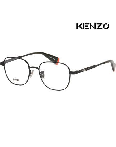 겐조 안경테 KZ50180U 002 명품 무광 블랙 사각 가벼운 메탈테