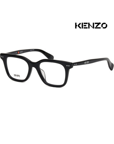 겐조 안경테 KZ50181F 001 사각 뿔테 명품 블랙 아시안핏