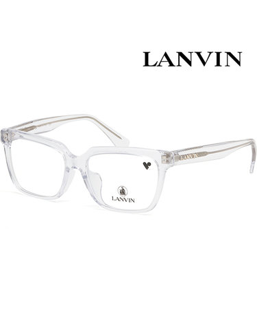랑방 안경테 LNV2651LB 970 투명 뿔테 사각 아시안핏 명품