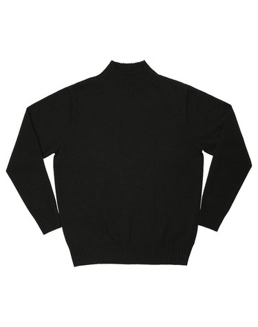 Whole Garment Mock-neck (Black)