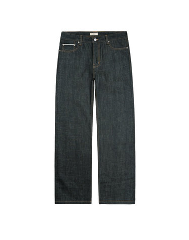 077 Raw Selvedge denim Jeans (Indigo Blue)