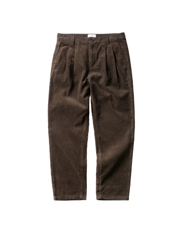 Tura Corduroy Washed Trousers (Brown)