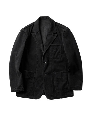 Tura Corduroy Washed Jacket (Black)