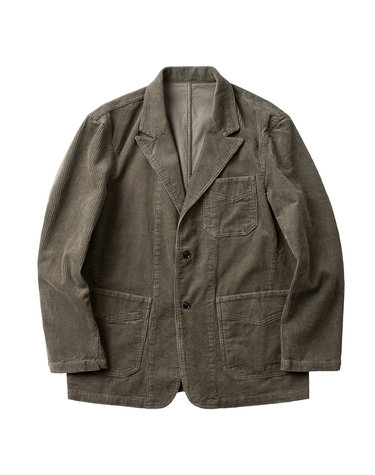 Tura Corduroy Washed Jacket (Light Khaki)