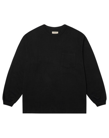 Essential Comfort Poket Long Sleeve (Black)