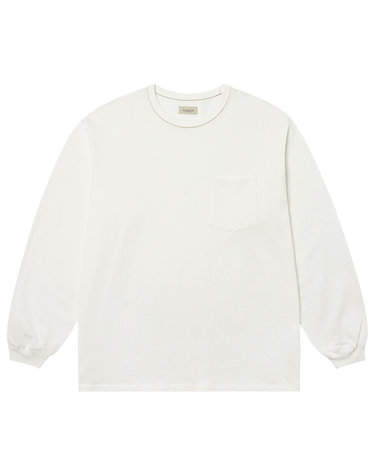 3N605 Utility Poket Long Sleeve (White)