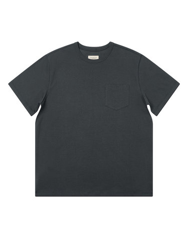 3N605 Poket T-Shirts (Charcoal)