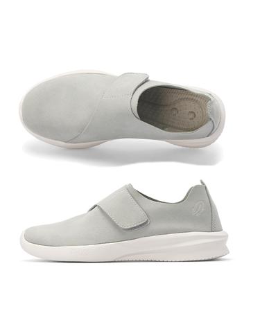 데이워크 가벼운 아치 서포트 여성 컴포트 스니커즈 벤 라이트그레이 (DW1005-LGRYS) (3.5cm)