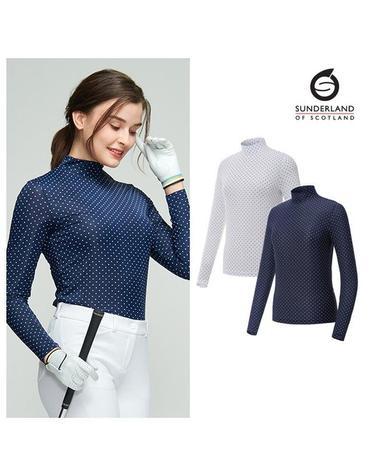 선덜랜드 여성 스판 기능성 냉감티셔츠 - 16922IW62
