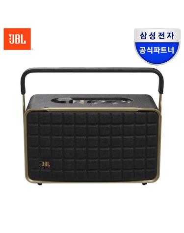 제이비엘 삼성공식파트너 JBL AUTHENTICS 300 휴대용 레트로 디자인 블루투스 스피커 어센틱 300 블랙