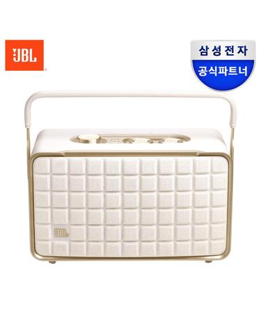 제이비엘 삼성공식파트너 JBL AUTHENTICS 300 휴대용 레트로 블루투스 스피커 어센틱 300 화이트