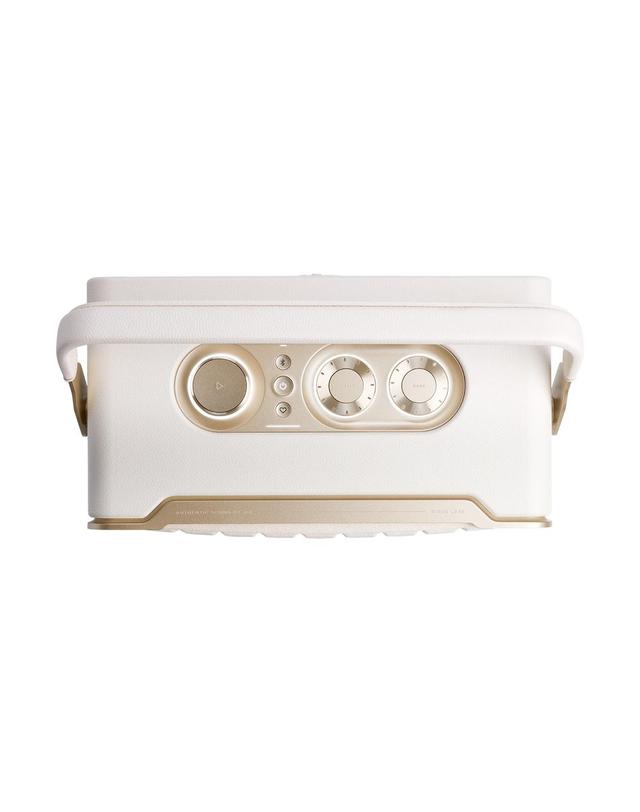제이비엘 삼성공식파트너 JBL AUTHENTICS 300 휴대용 레트로 블루투스 스피커 어센틱 300 화이트 착용컷