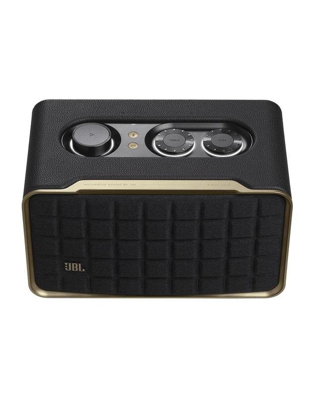 제이비엘 삼성공식파트너 JBL AUTHENTICS 200 블루투스 스피커 어센틱 200 블랙 착용컷