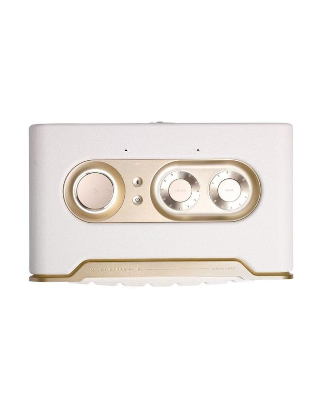 제이비엘 삼성공식파트너 JBL AUTHENTICS 200 블루투스 스피커 어센틱 200 화이트 착용컷
