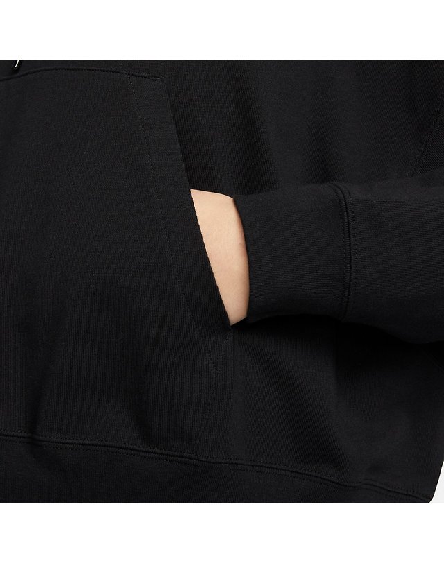 나이키 나이키 오버사이즈 저지 풀오버 후드 우먼스 [DM6417-010] 착용컷