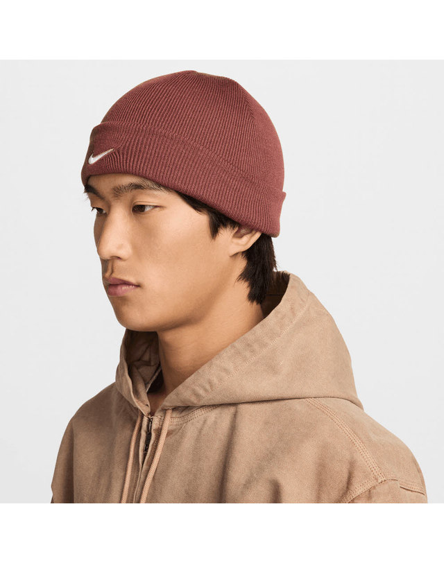 나이키 나이키 테라 스우시 비니 레드 세피아 HF0189-218 착용컷