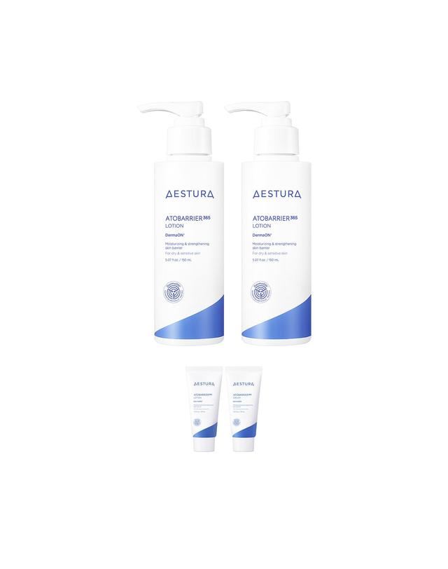 에스트라 아토베리어365 로션 150ml 더블 + 추가증정 착용컷