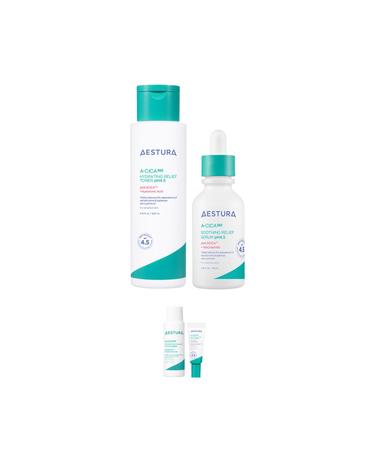 [아모레위크쿠폰][누적사은품]에이시카 365 수분토너 pH4.5 200ml + 흔적진정세럼 pH4.5 40ml
