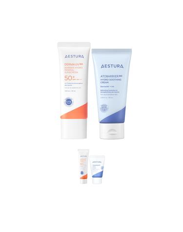 [추가 10% 쿠폰]아토베리어365 하이드로 수딩크림 80ml + 더마UV365 장벽수분 무기자차 선크림 40ml