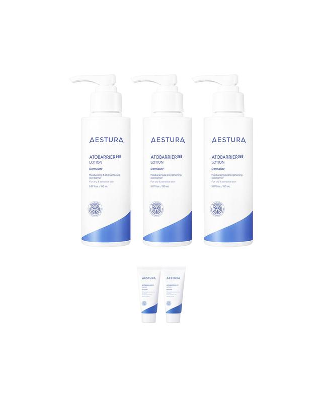 에스트라 아토베리어365 로션 150ml x 3개 + 증정 착용컷