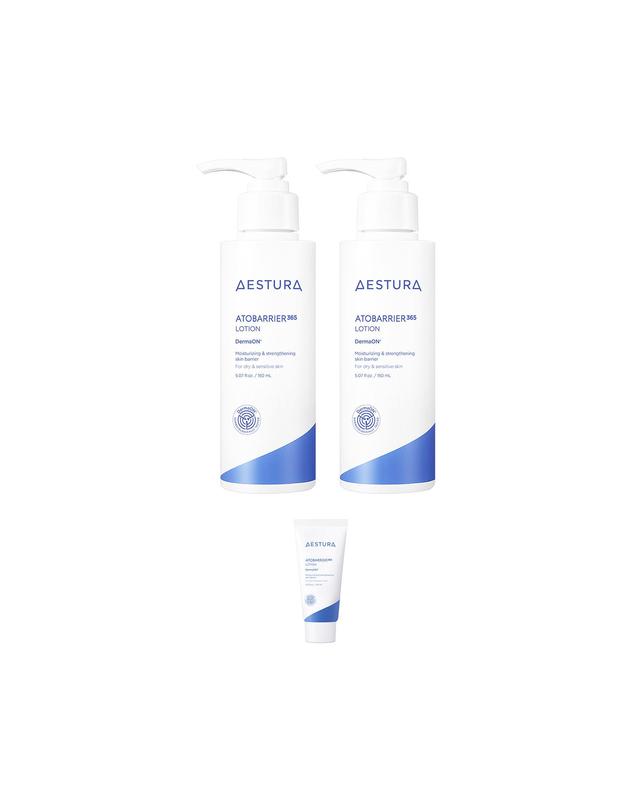에스트라 아토베리어365 로션 150ml x 2개 착용컷