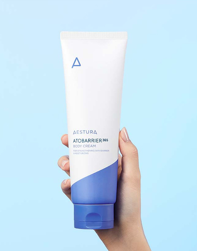 에스트라 아토베리어365 바디크림 250ml x 3개 착용컷