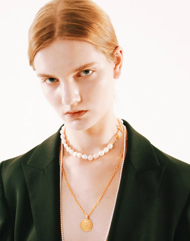 CLASSIC FRESH WATHER PEARL NECKLACE 11mm_LIMITED EDITION