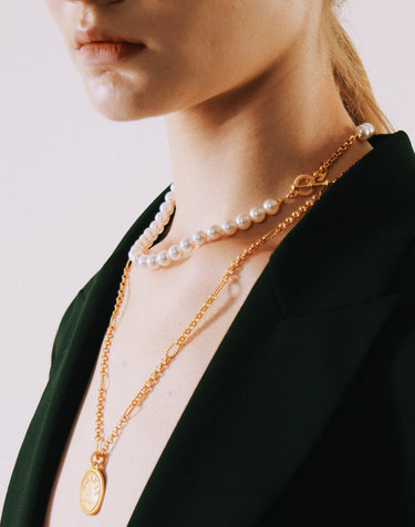 CLASSIC PEARL NECKLACE 8mm