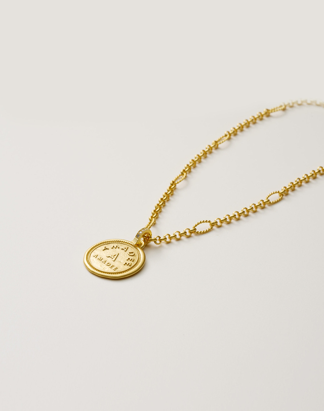 아마디 AMADEE COIN PENDANT 착용컷