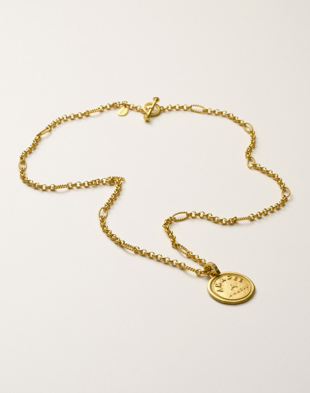 아마디 AMADEE COIN NECKLACE 착용컷