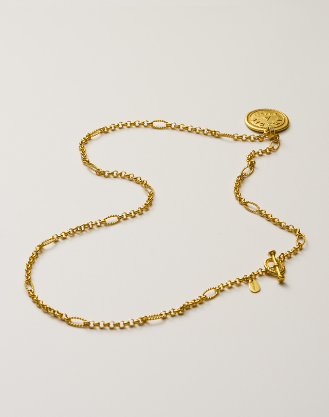아마디 AMADEE COIN NECKLACE 착용컷