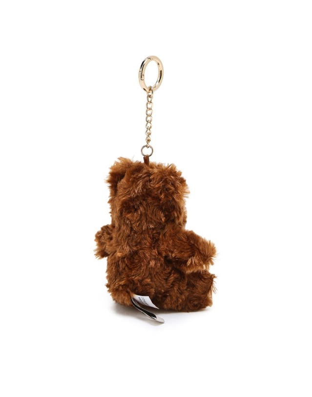 닥스 액세서리 [DAKS BEAR] 닥스 베어 키링 겸 참장식 브라운 상세