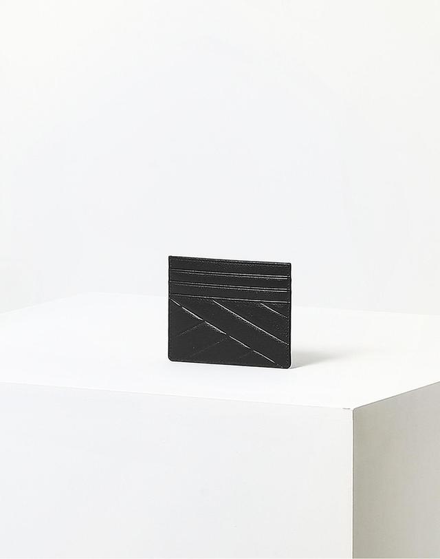 닥스 액세서리 [CARLISLE MODERN]블랙 칼라일 패턴 골드 DD 카드홀더 착용컷