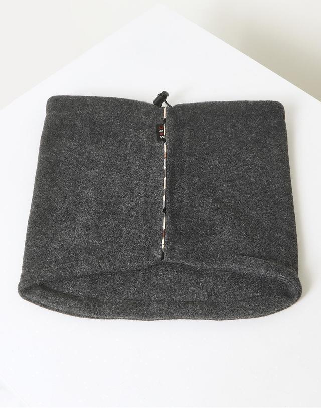 닥스 액세서리 [DAKS MUFFLER][넥워머] 그레이 DD로고자수 솔리드 넥워머 상세