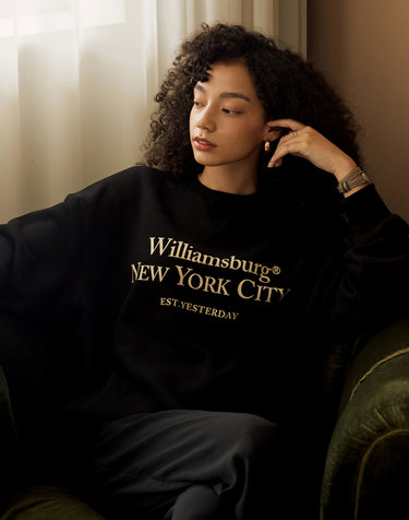 Classic Logo Heavy Sweat Shirt_Black