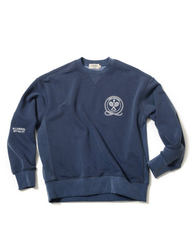 WBNYC SPORTS CLUB Sweat Shirt_Blue