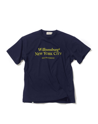 Classic Color Logo Round T_Navy Yellow