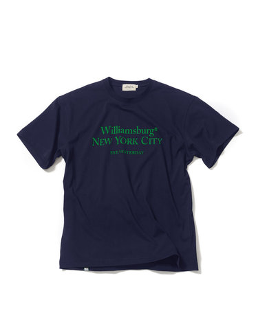 Classic Color Logo Round T_Navy Green