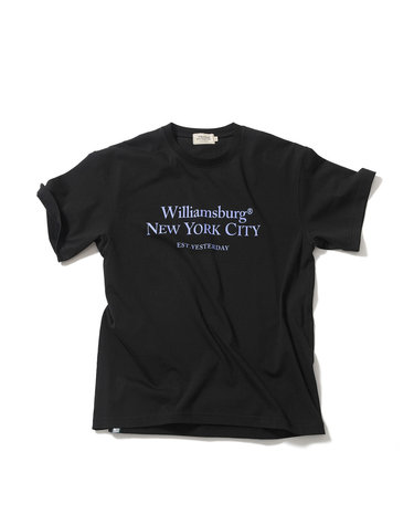Classic Color Logo Round T_Black Blue