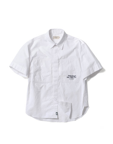 Relaxed Short Sleeve Shirt_White