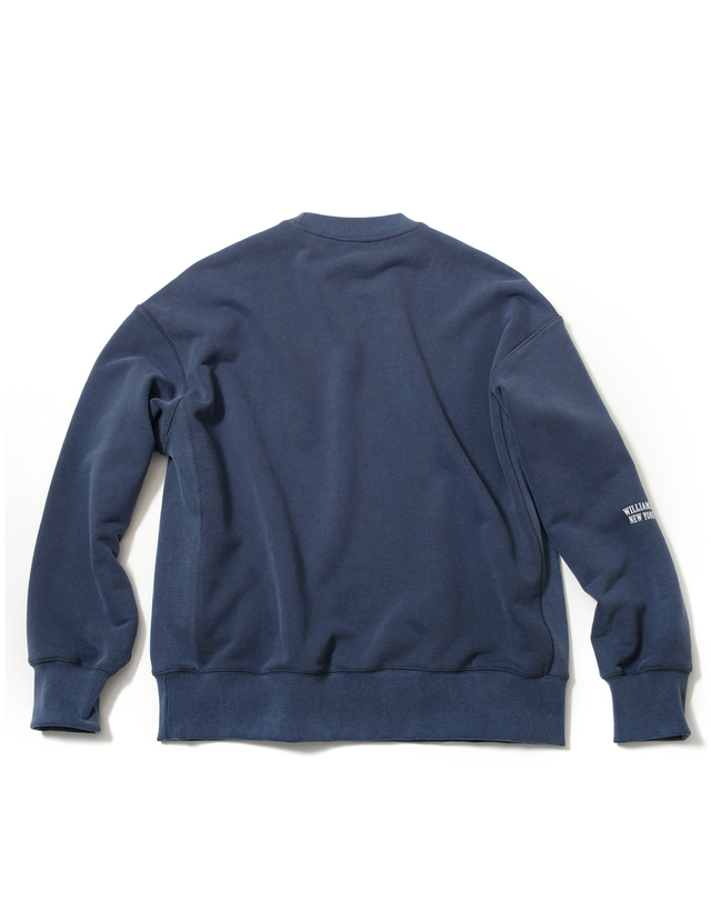 윌리엄스버그 뉴욕시티 WBNYC SPORTS CLUB Sweat Shirt_Blue 블루 착용컷