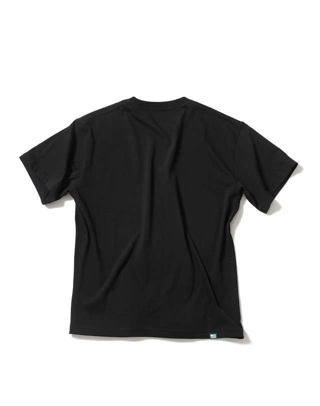 윌리엄스버그 뉴욕시티 Classic Color Logo Round T_Black Pink 핑크 착용컷