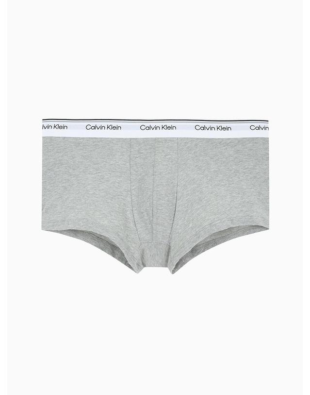 캘빈클라인 언더웨어 남성 밸런스 로우 라이즈 트렁크 3PK_NP2765OZLK 착용컷